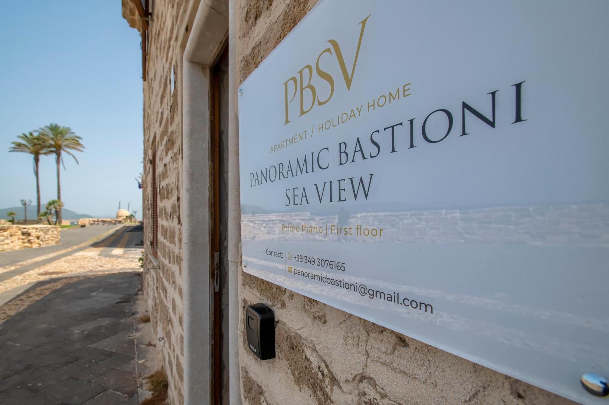 Apartament Panoramic Bastioni Sea View Alghero Zewnętrze zdjęcie