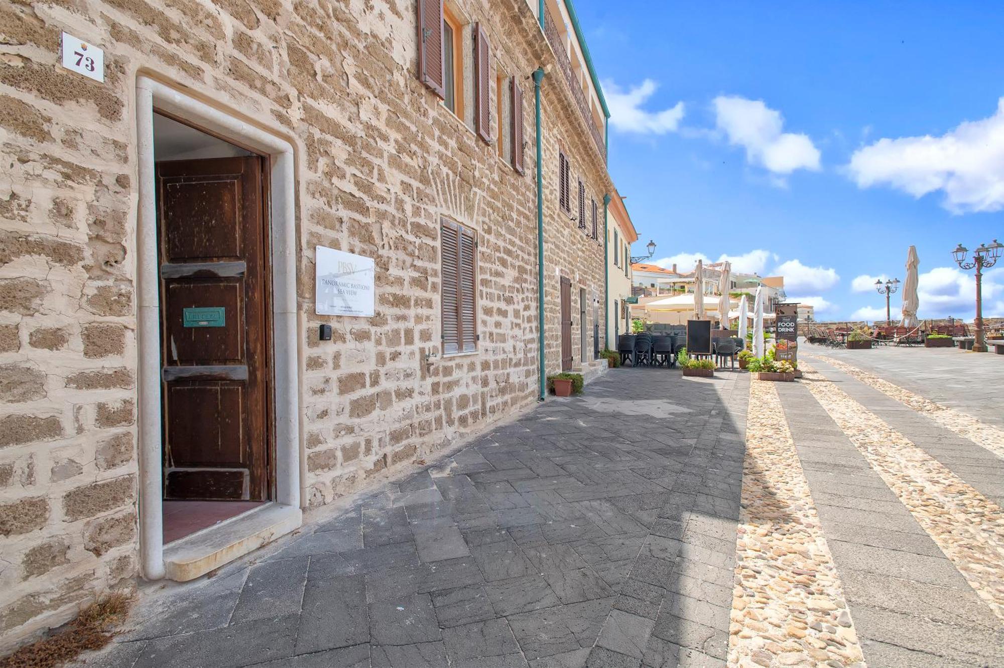 Apartament Panoramic Bastioni Sea View Alghero Zewnętrze zdjęcie